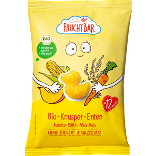 FruchtBar Økologiske sprøde snackænder 431.67 DKK/1 kg