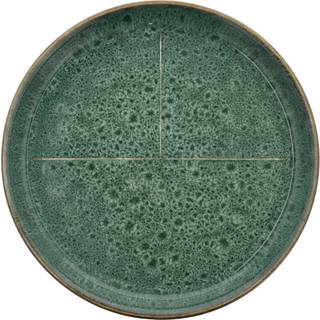 Bitz Tallerken med markering 23 cm Grøn