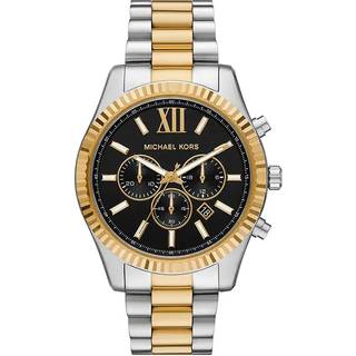 Michael Kors Lexington herreur i tofarvet stål