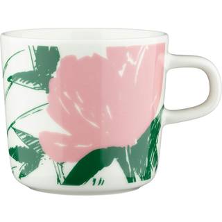 Marimekko Puutarhakutsut Kop 2 Dl - Kaffekopper Stentøj Hvid - 074071-162