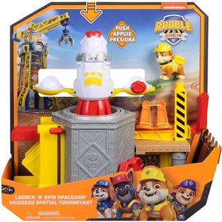 Paw Patrol Rubble & Crew Launch N Spin Spaceship