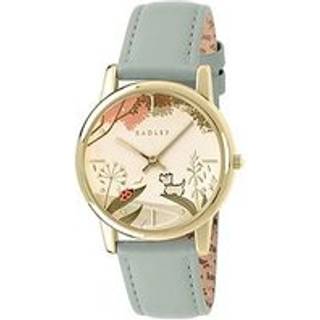 Radley RY21848 Gold Plated Grey Leather Strap Watch - W51500