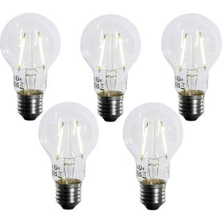 Sæt med 5 E27 LED-pærer A60 tusmørkesensor 2,5W 250 lm 2700K