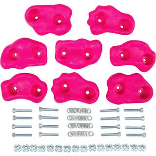 Swing Set -ting Lille struktureret rock holder (lyser?d) med SSS -logo -klisterm?rke (s?t af 8)