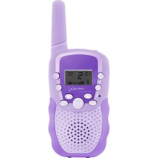 Lalarma walkie talkie til børn purple