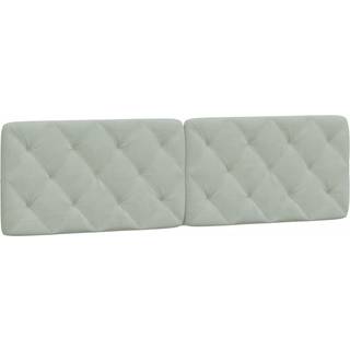 Gavlpude Velour - Lysegrå / 183 cm