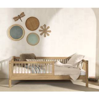 Køjeseng/cabinseng 90 x 200 cm med sengehest – Forrest Oak, eg