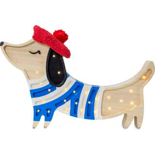 Little Lights Lampe Hundehvalp, French Style