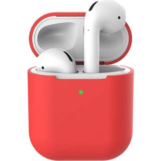 Apple Airpods silikone cover til opladningsetui - Rød