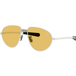 Moncler ME4009 VIZLA 100485 55 Solbriller Mænd Silver - Matte Silver - 55mm