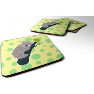 """" Caroline's Treasures Koala Naptime Foam Coaster Set på 4 3,5 multicolor """"