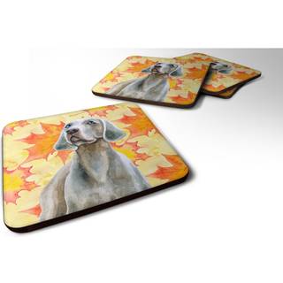 """" Caroline's Treasures Weimaraner Fall Decorative Coasters multicolor """"