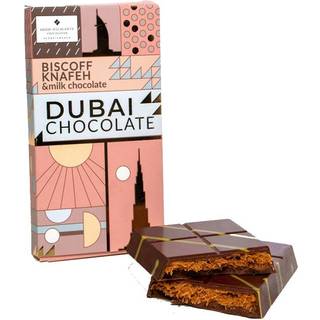 Dubai Chokolade Biscoff, Knafeh & Milk Chocolate