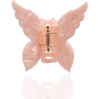 Zoox Chic Hair Claw Clip av fransk designer (Rose Quartz Butterfly)