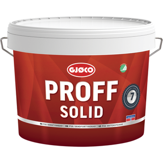 Gjøco Proff Solid 7 - Vægmaling