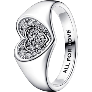 Pandora 192491C01 Siegelring für Damen Strahlendes Herz