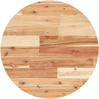 Bordplade Firkantet Massivt Akacietræ - Oliebehandlet / Ø 50 x 2 cm