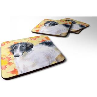 """" Caroline's Treasures Borzoi Fall Decorative Coasters multicolor """"