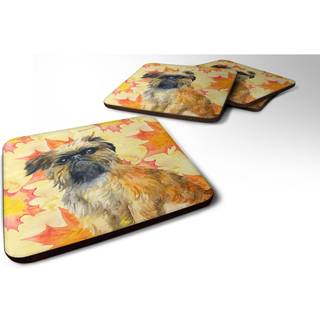 """" Caroline's Treasures Bruxelles Griffon Fall Decorative Coasters multicolor """"