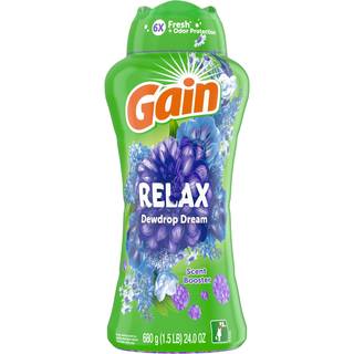 Gain In-Wash Laundry Scent Booster Beads Relax Scent 24 oz