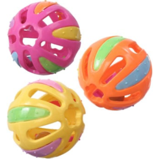 Super Bird Creations SB1057 Kaleidoballs Bird Foot Leget?j Medium/Large Bird St?rrelse 2,5"""" Diameter (4 Pack)