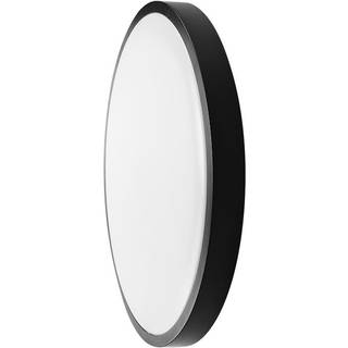 36W KøbKLED kuppellys sensor Samsung chip 4000K, rund, hvid ramme, IP44 - Kulør : Neutral
