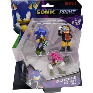 Sonic Samlerfigurer 3 pak - assorteret