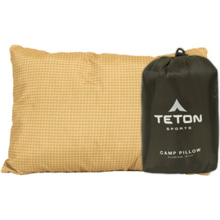 Teton Sports Camp Pillow; Fantastisk til rejsecamping og backpacking; Vaskbar gr?n 12 x 18 tommer; 9,6 ounces