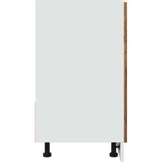 Vaskbund "Lyon" Gammelt Træ 80X46X81,5 Cm Konstrueret Træ