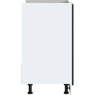 Underskab Til Vask Porto 80X46X81,5 Cm Konstrueret Træ Sort