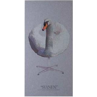 Art Acoustic svanen akustikbillede, 600 x 1200 mm, light grey
