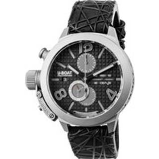 U-Boat 3004 Herrenuhr Classico Titanium Black Automatik Chronograph 45mm 10ATM