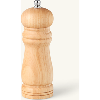 Søstrene Grene | Kværn | Gummitræ/keramik/polypropylen. Ø5 x 15 cm. | Natur