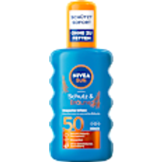 NIVEA SUN Beskyttende og brunende solspray solfaktor 50 564.75 DKK/1 L