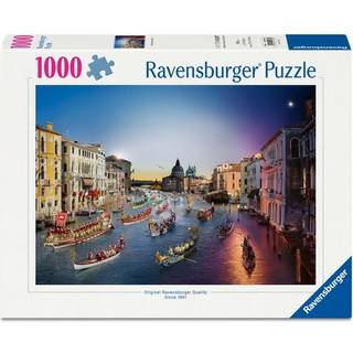 Ravensburger Puslespil 1000 brikker - Venedig nat til dag