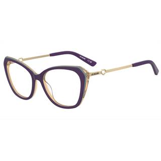 Moschino Kvinde MOL653 6WY Optiske stel Acetat Violet Firkantet Normal