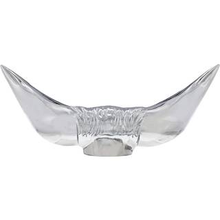 United Pacific 72005 Heavy -Duty Chrome Bull Hood Ornament Cast Metal Construction Universal Two Stud Installation Detaljeret design - en enhed