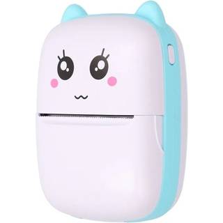 Extralink mini-termoprinter med Bluetooth og 200 dpi opløsning - Blå