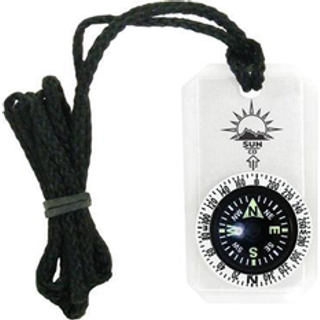 Sun Company Minicomp II - Miniorienteringskompas med roterende ramme | Let at l?se lynl?s til at tr?kke kompas til jakke parka eller pakke