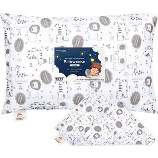 KeaBabies Toddler Pudebetr?k til 13X18 Puder - ?kologisk Toddler Pudebetr?k til Drenge B?rn - 100% Naturlig Bomuld Pudebetr?k til Miniature S?vne