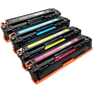 Pakke sæt HP 131A 4 farver BK-C-M-Y alternativ 7800 sider