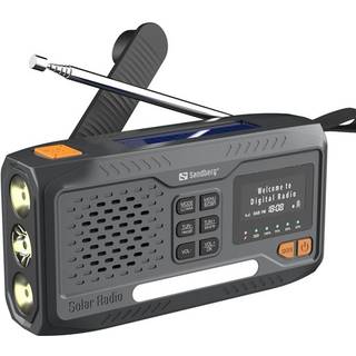 Sandberg Survivor DAB radio All-in-1 - AM/FM - Sort