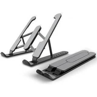 Universelt foldbart, fleksibelt stativ til bærbare computere - 11-17 - Sort