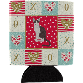 """" Caroline's Treasures CK5776CC Oriental Bicolor Cat Love Can eller Bottle Hugger Cold-Beverage-Koozies multicolor """"