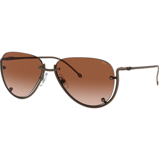 DIESEL Unisex DL1003 105/13 Solbriller Metal Bronze Brun Pilot Normal Skygge