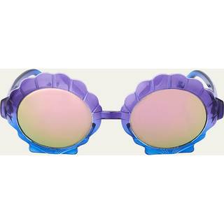 Molo Seashell-mønster solbriller Granada Sky One Size      Unisex