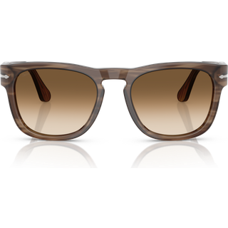 Persol Unisex PO3333S ELIO 120851 Solbriller Acetat Skildpadde Brun Firkantet Normal Skygge