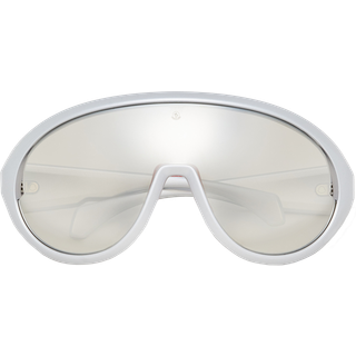 Moncler ME8010 CONTRAST 50278V 136 Solbriller Mænd Silver - Matte Silver - 136mm