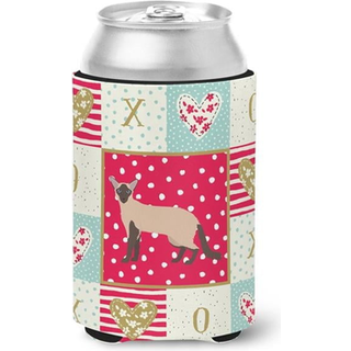 """" Caroline's Treasures CK5584CC Colorpoint Longhair Cat Love Can eller flaske Hugger Kold-bjælke-Koozies multicolor """"