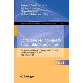 Computing Technologies for Sustainable Development